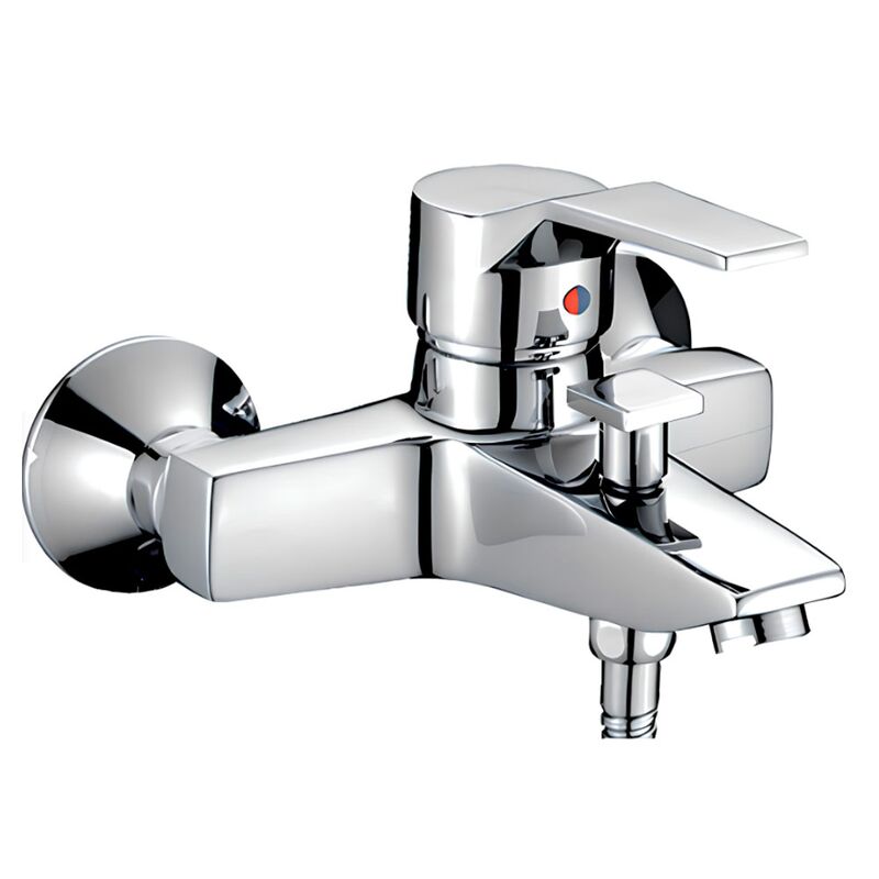 смеситель для ванны frap h63 f3063 однорычажный, хром в Алматы фото № 1