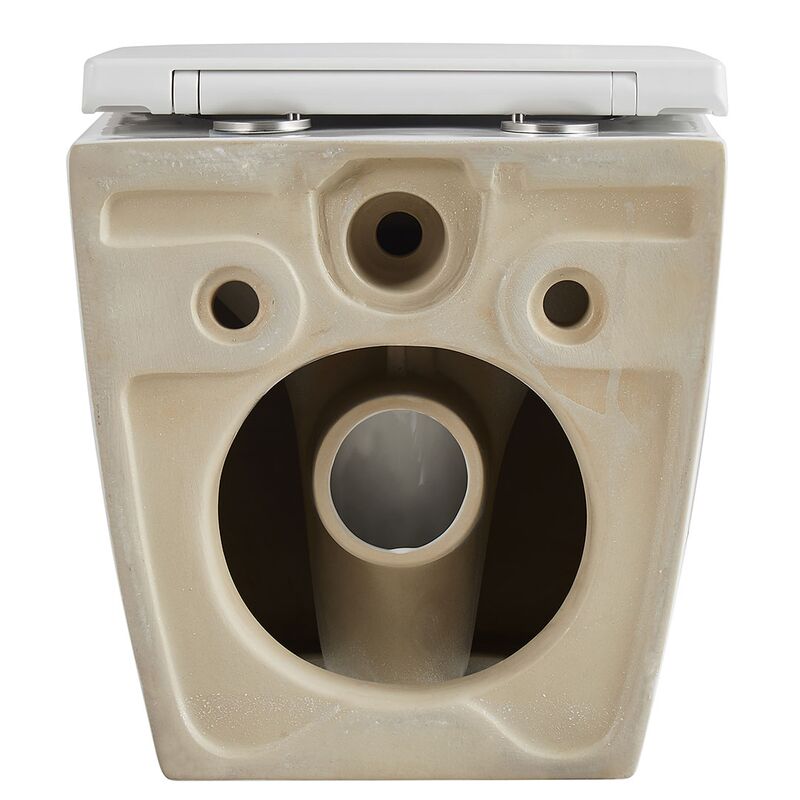 унитаз подвесной hans hs-067tq tornado 3.0, смыв торнадо, 52x36,5, белый в Алматы фото № 12