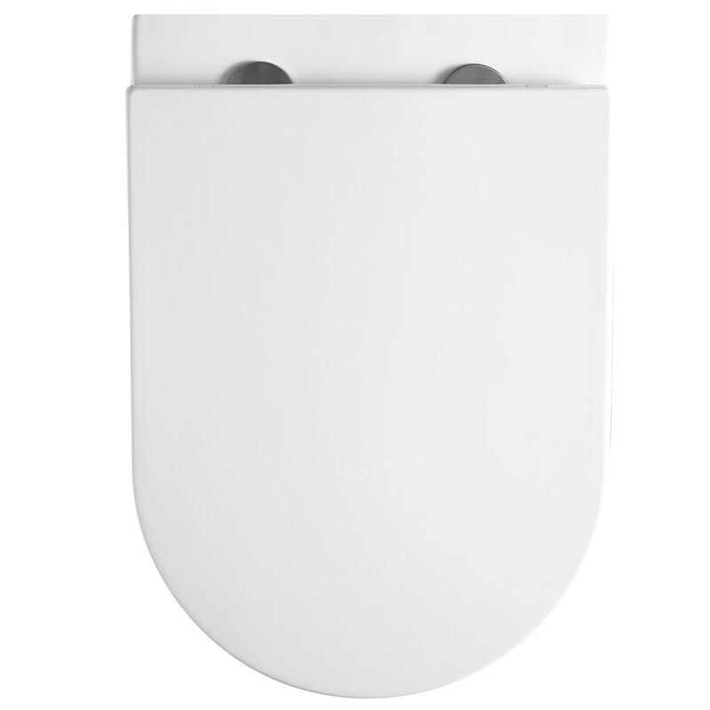 унитаз подвесной hans hs-067tq tornado 3.0, смыв торнадо, 52x36,5, белый в Алматы фото № 4