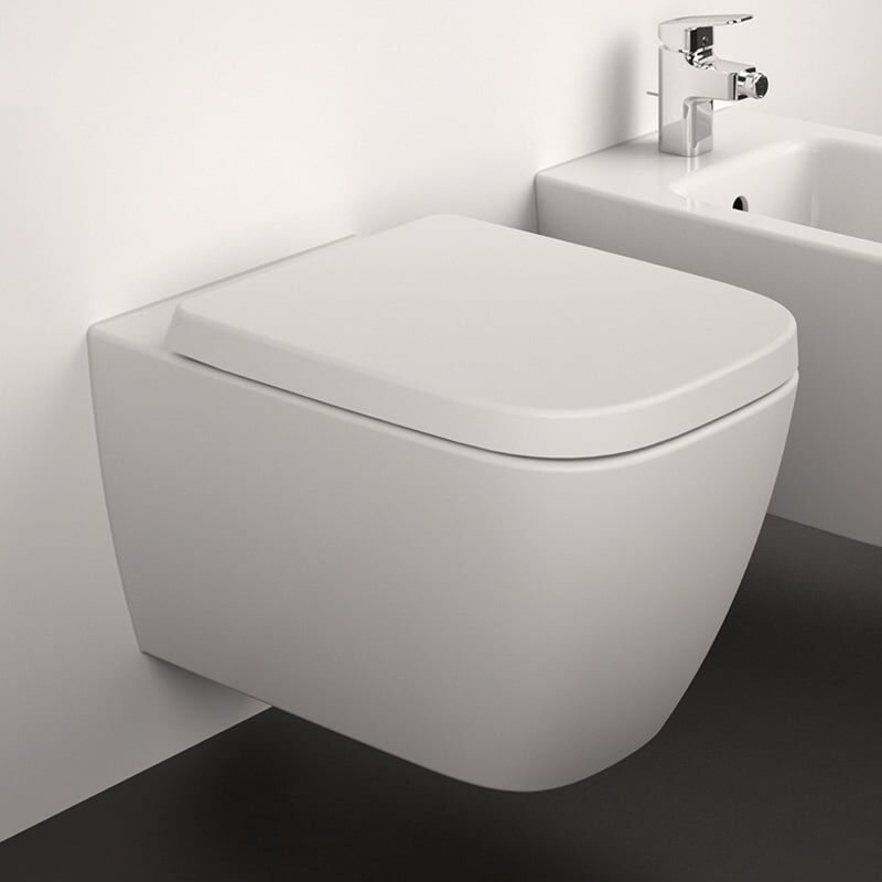 унитаз подвесной ideal standard i.life b t461401 безободковый в Алматы фото № 1