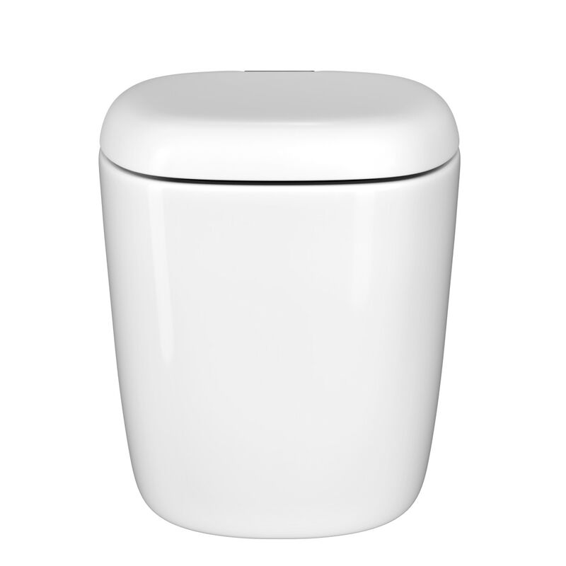 унитаз подвесной vitra plural 7830b401-0075 безободковый белый матовый в Алматы фото № 2