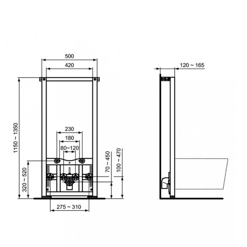 Инсталляция для биде ideal standart r016267 в Алматы фото № 2