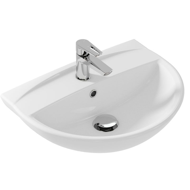 раковина на пьедестале cersanit mito red 60 b s-um-mir60/1-w в Алматы фото № 2