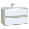 тумба с раковиной vitra metropole 61291 100 см серебряный дуб в Шымкенте фото № 1