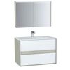 Комплект мебели vitra metropole 61291/61294 100см серебряный дуб в Шымкенте фото № 1