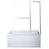 шторка для ванн aquanet sg-1200  ширина 120см в Шымкенте фото № 1