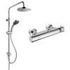 Душевая стойка vitra aquaheat a49235exp system rain термостат в Шымкенте фото № 1