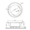 Ванна акриловая vitra 150x150 helice 50550001000 в Шымкенте фото № 1