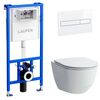 Комплект 4в1 laufen pro new 8669570000001 (клавиша lis aw1 белая) в Шымкенте фото № 1