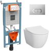 унитаз с инсталляцией 4в1 vitra mia round 9856b003-7200 в Шымкенте фото № 1