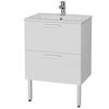 тумба с раковиной 60см vitra mia 66106, белый глянец в Шымкенте фото № 1