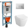 унитаз с инсталляцией 4в1 vitra integra 9004b003-7202, безободковый round l-box в Шымкенте фото № 1