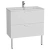 тумба с раковиной 80см vitra mia 66109, белый глянец в Шымкенте фото № 1