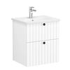 тумба с раковиной vitra root groove 69415 белый матовый в Шымкенте фото № 1
