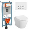 унитаз с инсталляцией 4в1 vitra integra 7040b003-0075 v12 740-0480 slim lift в Шымкенте фото № 1