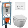унитаз с инсталляцией 4в1 vitra s50 7740b003-0075 v12 740-0480 slim lift	 в Шымкенте фото № 1