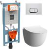 унитаз с инсталляцией 4в1 vitra sento 7748b003-0075 700-1873 slim lift в Шымкенте фото № 1