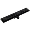 Душевой трап hans h61170.03 70x700 mm, черный в Шымкенте фото № 1