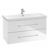 тумба с раковиной 100см villeroy&boch avento a89200b4+4156a501 в Шымкенте фото № 1