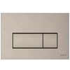 Клавиша смыва vitra root square 740-2395 никель в Шымкенте фото № 1