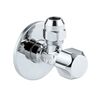 Вентиль угловой grohe 22017000, 1/2x3/8 для подключения смесителей, хром в Шымкенте фото № 1