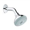 Верхний душ с кронштейном grohe ntempesta 100 iii 26088000, 3 режима струи, хром в Шымкенте фото № 1