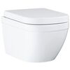 унитаз подвесной grohe euro ceramic 39693000 с сиденьем, альпин-белый в Шымкенте фото № 1