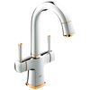 смеситель для раковины grohe grandera 21107ig0, хром/золото в Шымкенте фото № 1