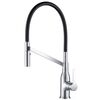 смеситель для кухни gappo g4398-15 с гибким изливом черный в Шымкенте фото № 1
