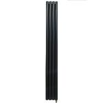 радиатор loten 42 ve ral 9005 150x18см левое нижнее подключение в Шымкенте фото № 1
