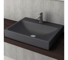 раковина накладная bocchi  scala 1077-020-0126 60x48 антрацит матовый в Шымкенте фото № 1