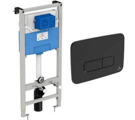 Инсталляция ideal standard 3в1 prosys frame 120 m r020467 с кнопкой смыва r0123a6 и крепежом в Шымкенте фото № 1