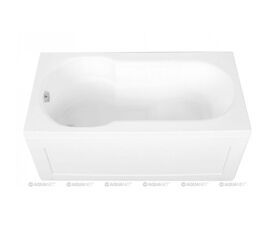 Ванна сидячая aquanet 120x70 largo с каркасом в Шымкенте фото № 1