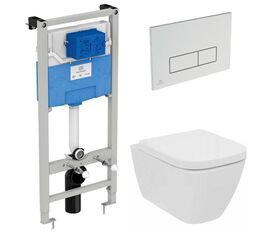 унитаз с инсталляцией 5в1 ideal standard i.life s t459201 r020467 r0121aa в Шымкенте фото № 1