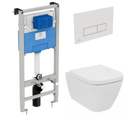 унитаз с инсталляцией 5в1 ideal standard i.life s t459201 r020467 r0121ac в Шымкенте фото № 1
