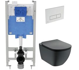 унитаз с инсталляцией 5в1 ideal standard tesi t0079v3 r046367 r0121aa в Шымкенте фото № 1