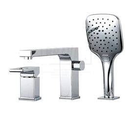 смеситель для ванны gappo g1118 на борт 3-ка хром в Шымкенте фото № 1