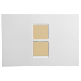 Клавиша смыва vitra twin2 748-0102 золото в Шымкенте фото № 1