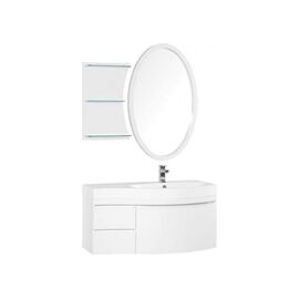 Мебель для ванной aquanet опера 115 r белый (3 ящика) в Шымкенте фото № 1
