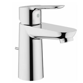 смеситель для раковины grohe bauedge 23328000 s-size с донным клапаном, хром в Шымкенте фото № 1