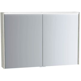 Зеркальный шкаф vitra metropole 61294 с подсветкой 100см серебряный дуб в Шымкенте фото № 1
