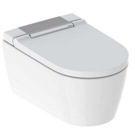 Подвесной унитаз-биде geberit aquaclean sela 146.224.21.1, глянцевый хром в Шымкенте фото № 1