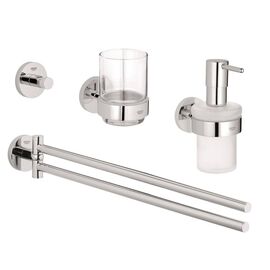 Набор аксессуаров 4в1 grohe essentials new 40846001 в Шымкенте фото № 1