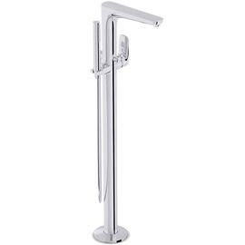 Напольный смеситель vitra x-line a41288exp для отдельностоящей ванны в Шымкенте фото № 1