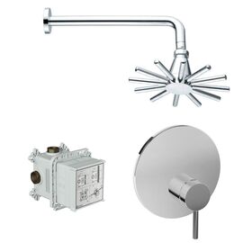 Комплект vitra: встраиваемый смеситель minimax a42268exp/a42262exp  и верхний душ а45463ехр/a45652exp в Шымкенте фото № 1