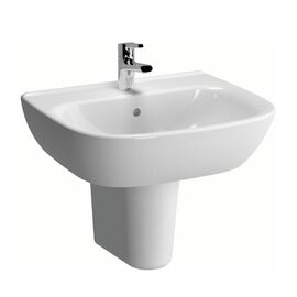 раковина подвесная vitra zentrum 5786b003-0001 60см на полуножке в Шымкенте фото № 1