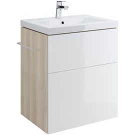 тумба cersanit smart p-su-sma-co60/wh 60см c раковиной в Шымкенте фото № 1