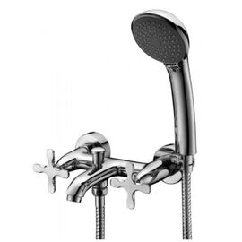 Lemark lm5712c дуэтто смеситель для ванны с коротким изливом, хром в Шымкенте фото № 1