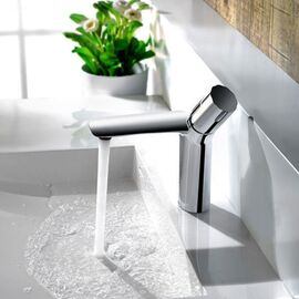 Lemark lm5306c wing смеситель для умывальника монолитный, хром в Шымкенте фото № 1