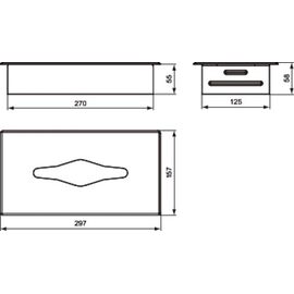 Держатель для салфеток ideal standard iom a9133my в Шымкенте фото № 1